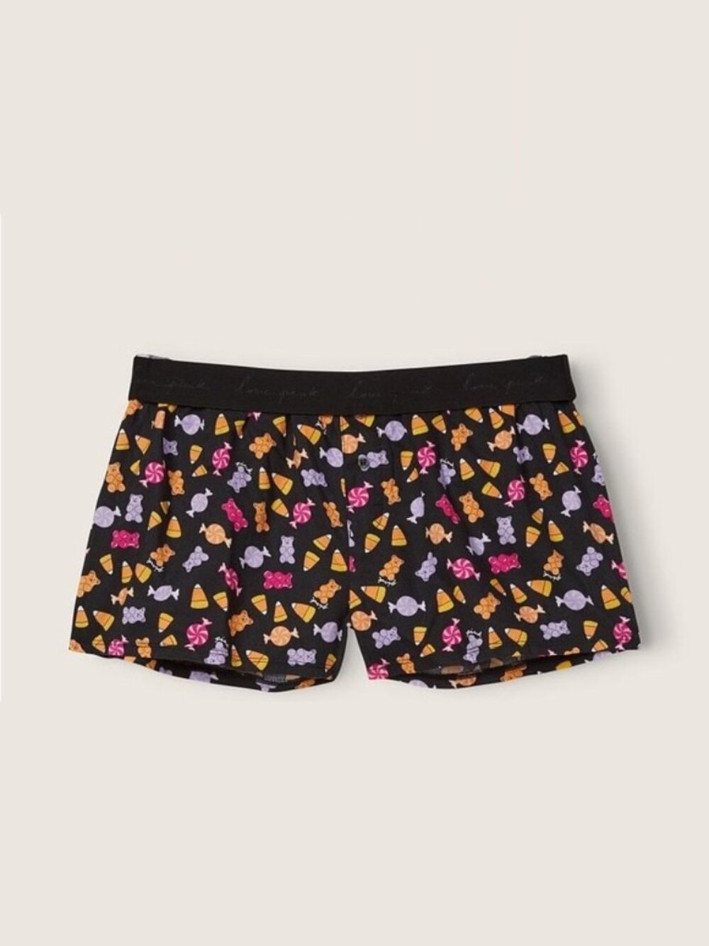 Victoria's Secret PINK | Halloween Candy Flannel Pajamas Boxers | Size Small